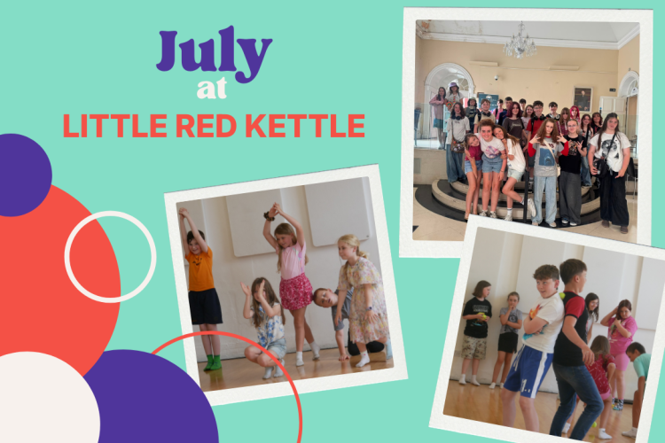July at Little Red Kettle: Summer Camps, Creativity and Festival Fun in Waterford July at Little Red Kettle was all about creativity, colour, summer camp energy and festival fun. With our regular weekly workshops finished for the summer, July gave us the chance to welcome children and young people back into creative spaces in a different way. Across the month, we enjoyed summer camps, creative activities, gallery visits, photography, drama, movement, arts and crafts, and a very exciting trip to All Together Now. It was a month filled with imagination, connection and opportunities for young people in Waterford to explore their creativity in new ways. From workshop rooms to outdoor spaces and festival settings, July reminded us how valuable creative experiences can be for children and young people, especially during the summer months. [PHOTO 1: July overview / summer camps collage] Summer Camps at Little Red Kettle July was filled with summer camp energy at Little Red Kettle, as children and young people joined us for weeks of drama, movement, arts and crafts, storytelling, photography and creative play. Across our Summer in Colour camps and Culture Club summer camp, each group explored creativity in their own way. Our younger groups stepped into imaginative worlds through drama games, movement, making and playful activities, while Culture Club spent the week exploring poetry, photography, self-portrait work, journalling and visits to creative spaces around Waterford. The camps gave young people the chance to try new things in a welcoming and supportive environment. Some activities focused on movement and play, encouraging children to use their bodies, voices and imaginations. Others were more reflective, giving participants time to draw, write, photograph, journal and think about their own creative ideas. [PHOTO 2: children taking part in summer camp drama or movement activity] One of the lovely things about summer camps at LRK is the mix of energy and reflection. There are moments of big group games, laughter and movement, but also quieter moments where young people can focus on making, writing or developing their own ideas. That balance is an important part of the creative process. From workshop rooms to galleries, parks and city streets, the camps gave young people time and space to try new things, connect with others and express themselves in a supportive environment. It was a colourful, energetic and creative start to the summer at LRK. [PHOTO 3: Culture Club summer camp activity] Little Red Kettle at All Together Now To finish off the month, Little Red Kettle headed to All Together Now on Friday 31st July, where we were part of the Kids Together area. We were delighted to bring creativity, theatre and play to the festival with two workshops and two performances throughout the day. It was a wonderful opportunity to bring Little Red Kettle’s work beyond our usual spaces and share it with families in a lively festival setting. Our interactive play, A Tremendously Terrible Tantrum, invited children to take part in the story and explore big feelings in a playful, engaging way. Through theatre, participation and imagination, the performance encouraged young audiences to get involved, respond, laugh and think about emotions in a fun and accessible way. We also ran creative mask-making workshops, where children designed their own imaginative creatures and characters. These hands-on sessions were all about creativity, self-expression and fun, giving young people the chance to make something of their own in the festival setting. Being part of the Kids Together area allowed us to connect with children and families in a different way. Festivals are full of energy, colour and curiosity, making them a lovely place for young people to encounter theatre, art and creative play. It was a brilliant way to end a colourful and creative month, bringing a little bit of Little Red Kettle magic to families at All Together Now. [PHOTO 4: Little Red Kettle at All Together Now / Kids Together area] Looking Back on July July may have been quieter in terms of our regular weekly programmes, but it was full of creativity, imagination and exciting opportunities to bring LRK out into the wider community. A huge thank you to all of the children and young people who joined us this month, whether at summer camp, Culture Club camp or All Together Now. Thank you for bringing your energy, ideas and creativity into everything you did. Thank you also to the families who continue to support Little Red Kettle, and to our facilitators, artists and team members who help make these creative experiences possible. Every workshop, camp, visit and performance relies on care, planning and collaboration, and we are very grateful to everyone involved. As we look back on July, we are reminded once again of the importance of giving young people space to create, play, reflect and connect. Whether they are making something with their hands, stepping into a story, exploring a gallery or joining in at a festival, these creative moments help build confidence, imagination and a sense of belonging. We are looking forward to more stories, more imagination and more creative adventures ahead. [PHOTO 5: optional closing image — group, artwork, masks or creative moment]
